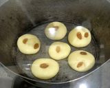 A picture of step 6 of Egg cookies with raisens 🫓🫓no oven.