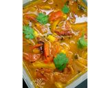 A picture of step 5 of Tomato-Onion Rasam (no dal).