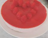 Une image de l'étape 33 de Bavarois aux framboises.