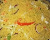 A picture of step 9 of Couscous salad.