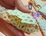 عکس مرحله 4 از دستور سمبوسه مرغ و کالباس + نحوه پیچیدن نان سمبوسه