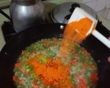 Foto del paso 4 de la receta: Risotto frutti di mare con monedas de plátano verde y ensalada