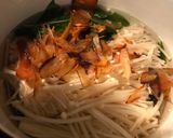 A picture of step 2 of Miso soup #fermentation food.