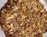 Φωτογραφία βήματος 2 της συνταγής Brownies με φουντούκια και σοκολάτα lacta...❣
