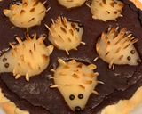 Une image de l'étape 8 de ☆Tarte Chocolat Poires Hérissons☆.