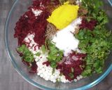 A picture of step 1 of Beetroot sabudana cutlet.