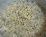 A picture of step 3 of Green grams and rice.