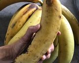 Gambar langkah 1 resipi Pisang Raja King Goreng.