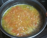 Foto del paso 8 de la receta: Palomitas de cerdo adobado en salsa de almendras y papas fritas