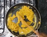 A picture of step 3 of Besan k Ladu   #KokabandCookpad  #Foodies&Freinds.