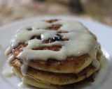 Foto langkah ke 6 dari resep Cinnamon Roll Pancakes.