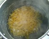 Foto del paso 2 de la receta: Pasta en crema de espinaca y zanahoria