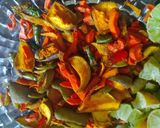 A picture of step 2 of Turmeric pickle.