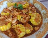 Foto langkah ke 6 dari resep Udang pedas saos tiram.