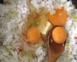 Foto del paso 3 de la receta: Arroz sofrito con huevo(계란볶음밥)
