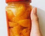 Hình bước làm 4 của món Quýt ngâm đường phèn