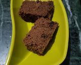 A picture of step 21 of Butterscotch rajbhog ice-cream chocolate cake.