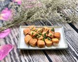 Hình bước làm 3 của món Đậu Hủ Tẩm Tỏi Tây