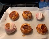 A picture of step 6 of Bacon-wrapped meatloaf bombs!.