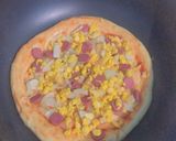 Foto langkah ke 9 dari resep Pizza teflon mudah step by step.