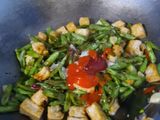 Tumis buncis dan Tahu