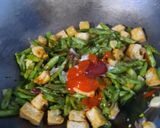 Foto langkah ke 3 dari resep Tumis buncis dan Tahu.