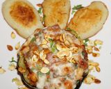Foto del paso 5 de la receta: Zapallo bellota relleno con cerdo y porotos blancos. Jon style