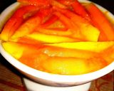 A picture of step 1 of Mango Custard.