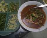 A picture of step 4 of Mutton paya.