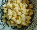 Foto langkah ke 1 dari resep Lodeh Kentang Tempe Lombok Ijo.