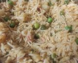 A picture of step 5 of Shahi pulao.