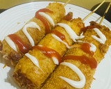 Foto langkah ke 5 dari resep 187. Corn dog Sozis Moza (Roti Tawar).