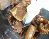 Foto del paso 1 de la receta: Crema fit de chocolate y maní para los waffles.... o para cucharear sin culpas!