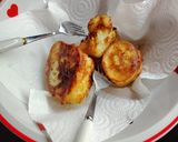 Fokhagymás, füstölt sajtos párizsi bundás karfiol, kapros tejfölös mártogatóssal gluténmentesen recept fázis 4 fotója
