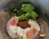 A picture of step 1 of 2 Minutes Mint Masala Buttermilk A Digestive Drink.
