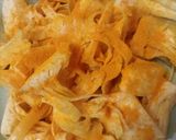 Gambar langkah 2 resipi Jerami Nangka Goreng Kunyit.