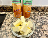 Foto del paso 1 de la receta: Pastel de queso con mermelada y manzanas caramelizadas “sin gluten”