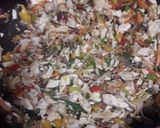 Foto del paso 2 de la receta: Pastel de calabaza y pollo #almuerzo