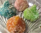 A picture of step 12 of Instant Coconut Laddoo without condensed milk.