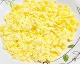 A picture of step 5 of Cauliflower Fried Rice.
