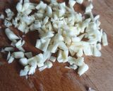 Une image de l'étape 1 de Tagliatelles crémeuses à l'ail et aux champignons #tablierdor2023.
