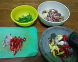 Foto langkah ke 1 dari resep Ati Ampela Kemangi Pedas.