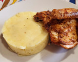 Foto del paso 9 de la receta: Pechuga de pollo especiada con timbal de puré de patata