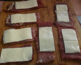 Foto del paso 2 de la receta: Brochetas de solomillo de cerdo con queso rebozado