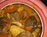 A picture of step 3 of Assorted meat papper soup.