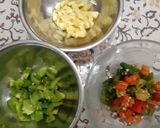 Foto langkah ke 5 dari resep Tumis Cumi Asin Jagung Pipil.
