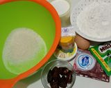 Foto langkah ke 1 dari resep Bolu Kukus Coklat Kurma.