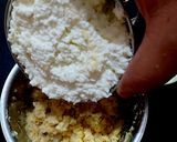 A picture of step 3 of Peanut Stuffed Chhole Paneer Gulabjamun.