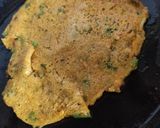 A picture of step 6 of Mixed dal veggies chilla.