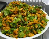 A picture of step 6 of Green Garlic And Fresh Haldi Instant Pickle.